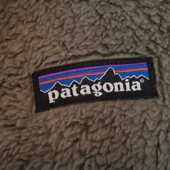 Patagonia Women's Moss Green Fury Full Zip Lined Vintage Retro Vest Size Medium - Picture 6 of 10